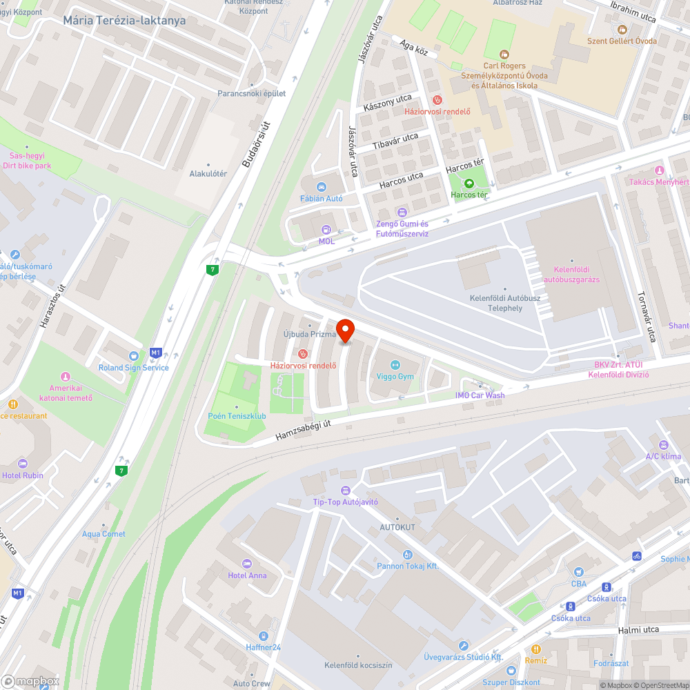 Botlásveszélyes szekrény bejelentés helye