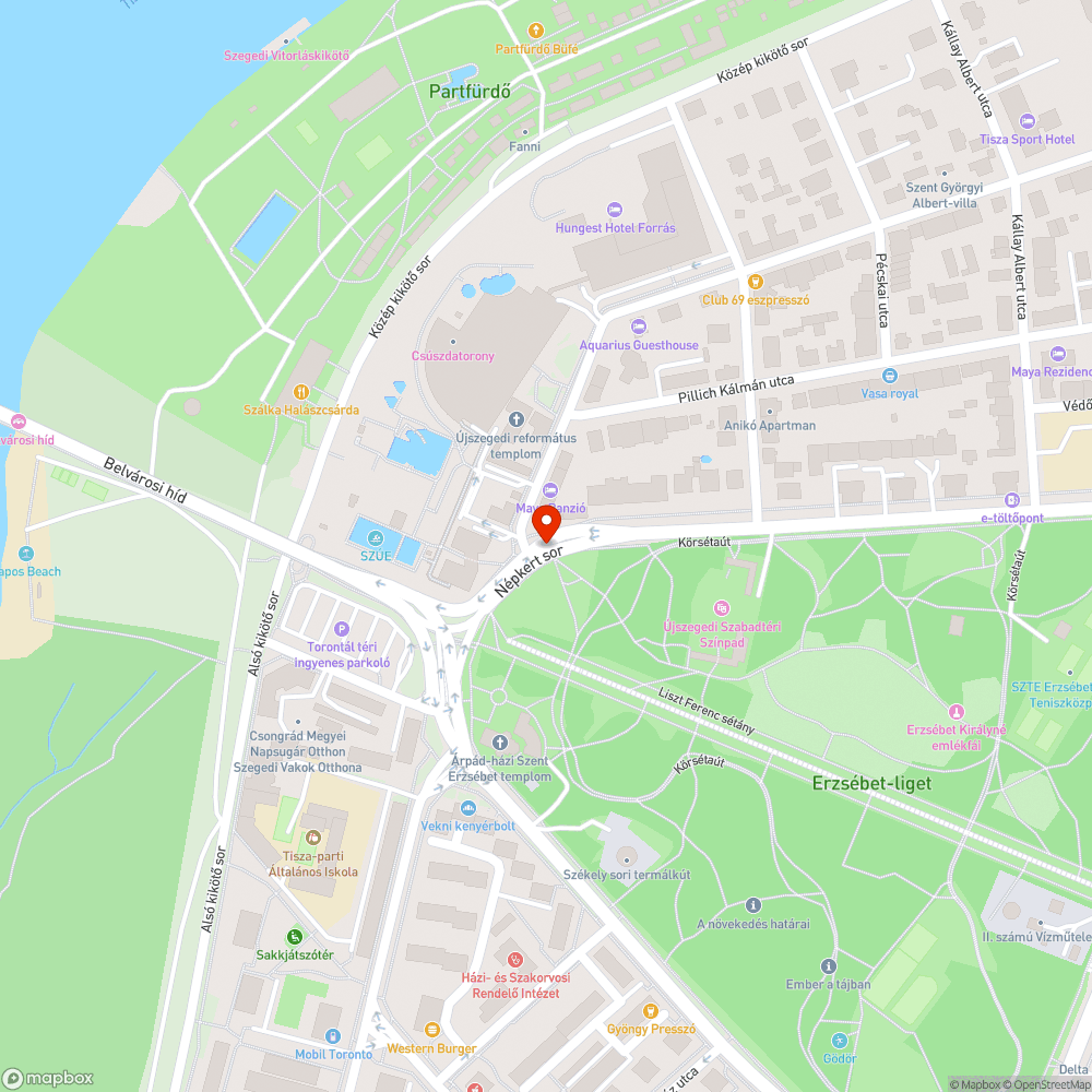 Megsüllyedt esővíz nyelő bejelentés helye