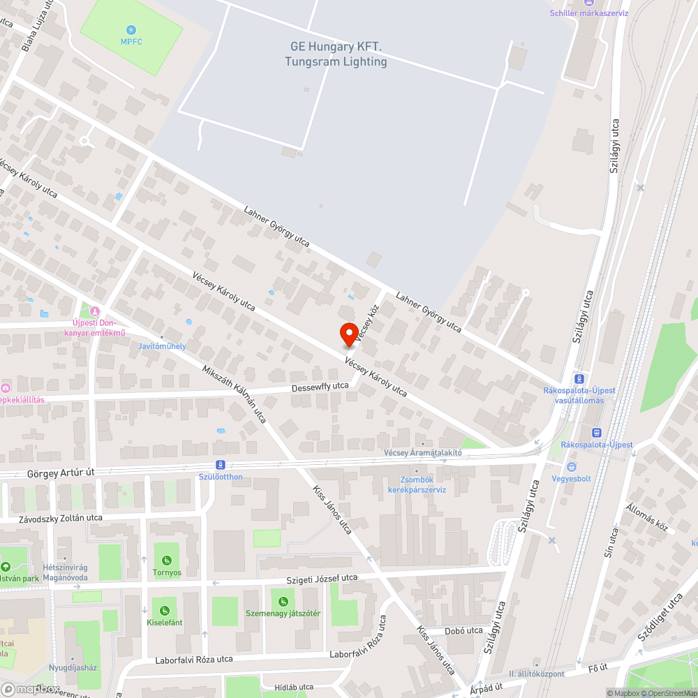 Közterületi fák lehulló leveleinek összeszedése/elszállítása bejelentés helye