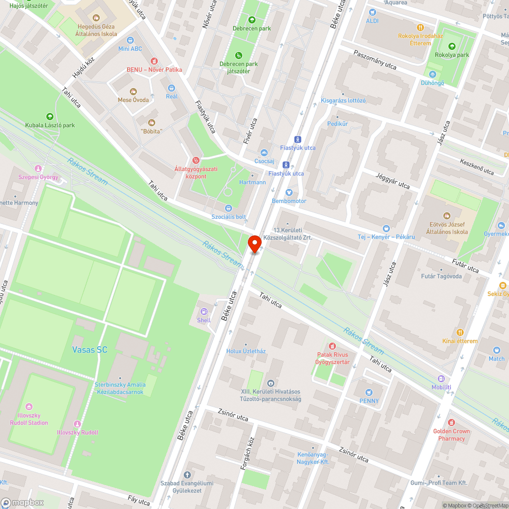 Hibás jelzés bejelentés helye