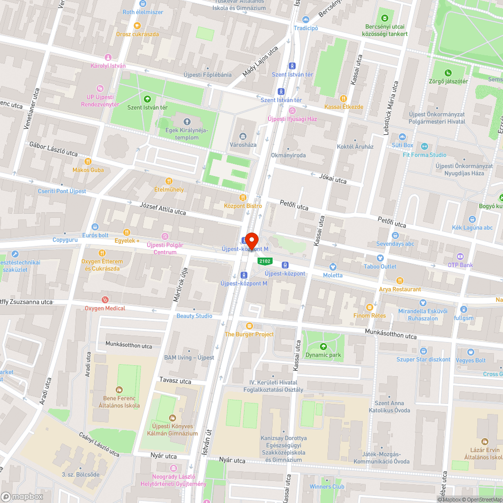 Kiégett lámpák bejelentés helye