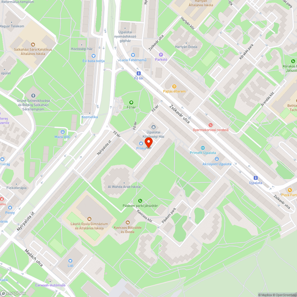 egy árva autó bejelentés helye