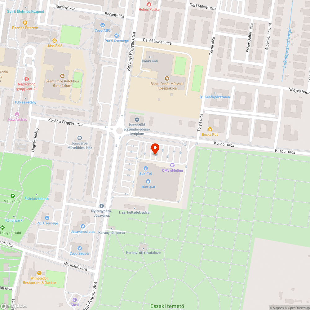 Szemét és kiszáradt csemeték bejelentés helye