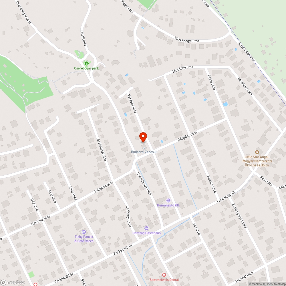 Útra nőtt sövény bejelentés helye