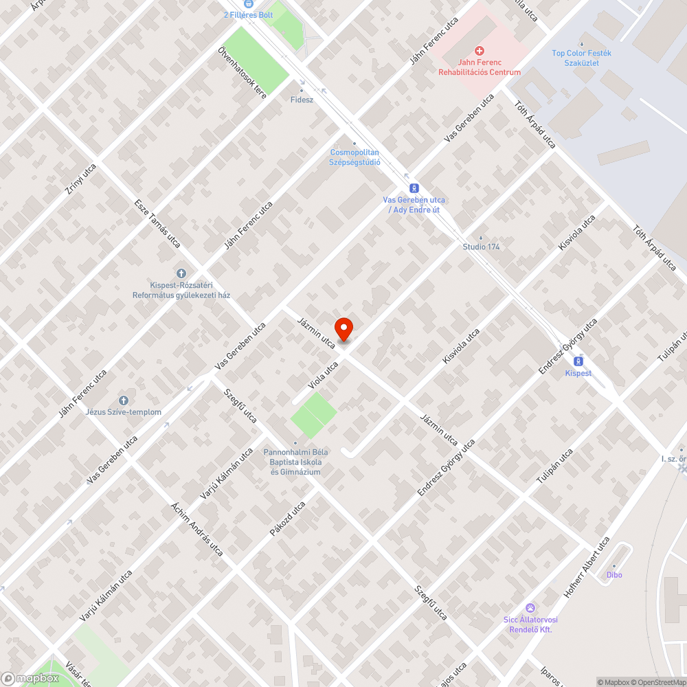 Egy rendszám nélküli roncs bejelentés helye