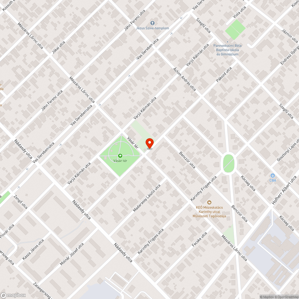 Balesetes, tört autó bejelentés helye