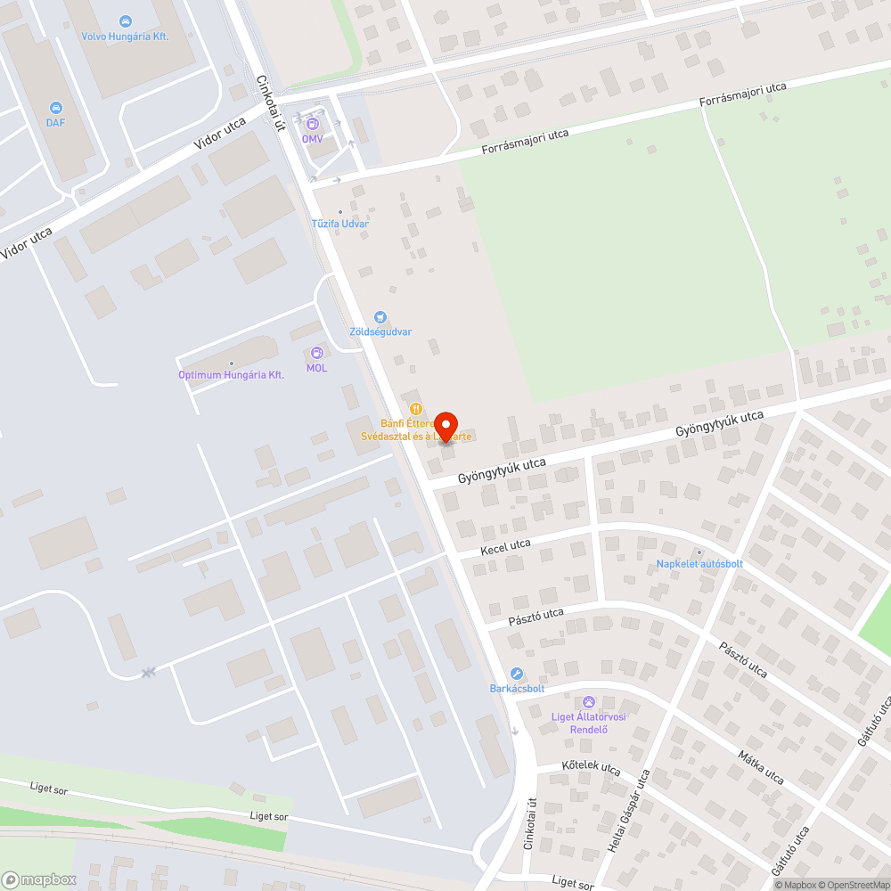 Nem müködő forgalmi lámpa bejelentés helye