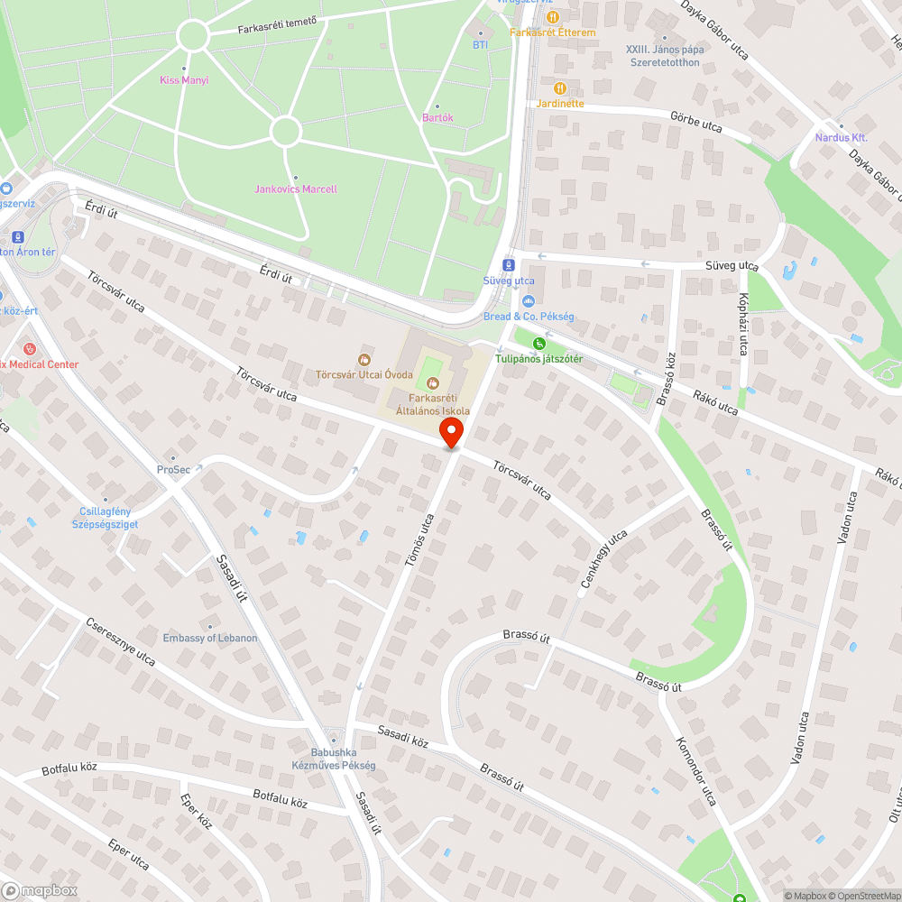 Fekvő tábla bejelentés helye