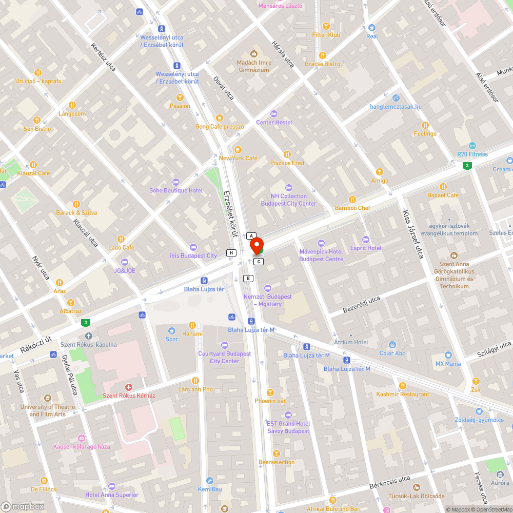 Molinó bejelentés helye