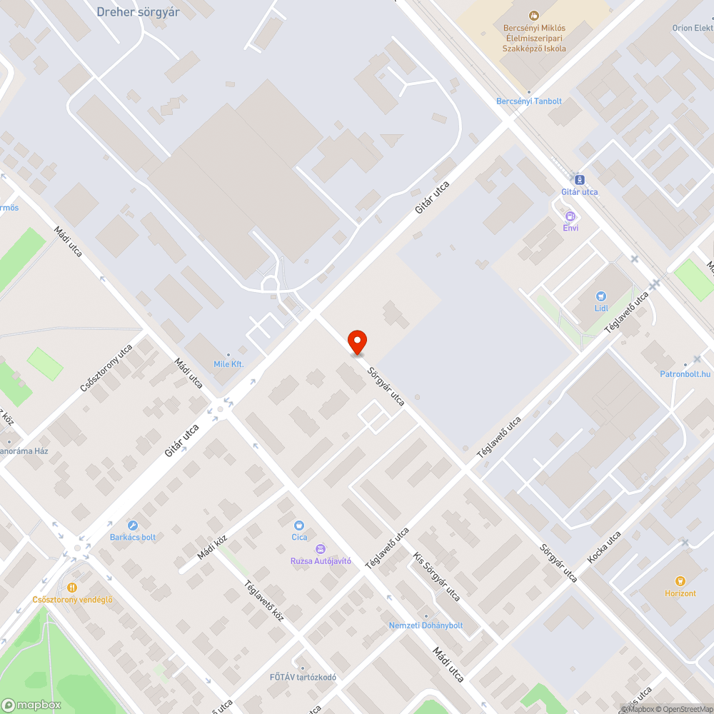 Nem világít bejelentés helye