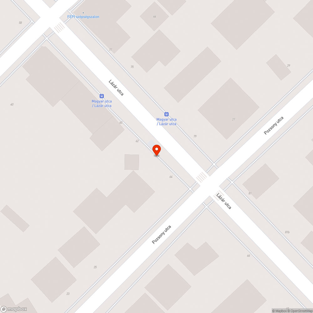 Graffitis trafóház bejelentés helye