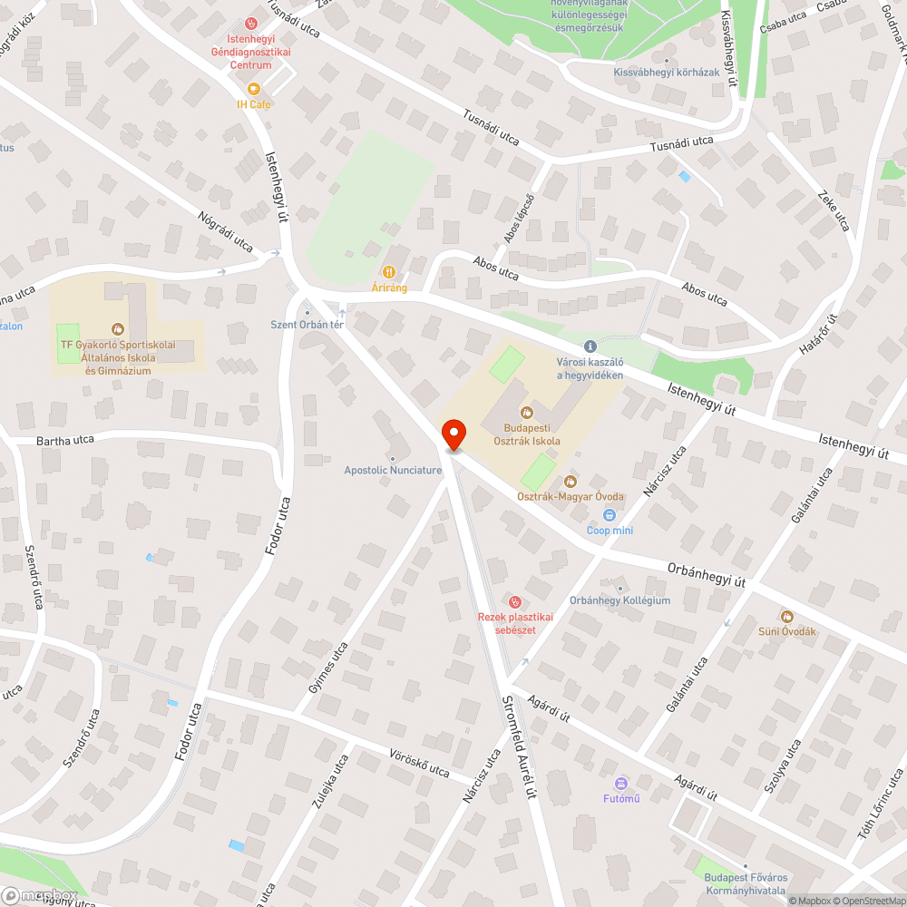 elhagyott hegyvidéki "csomagok" bejelentés helye