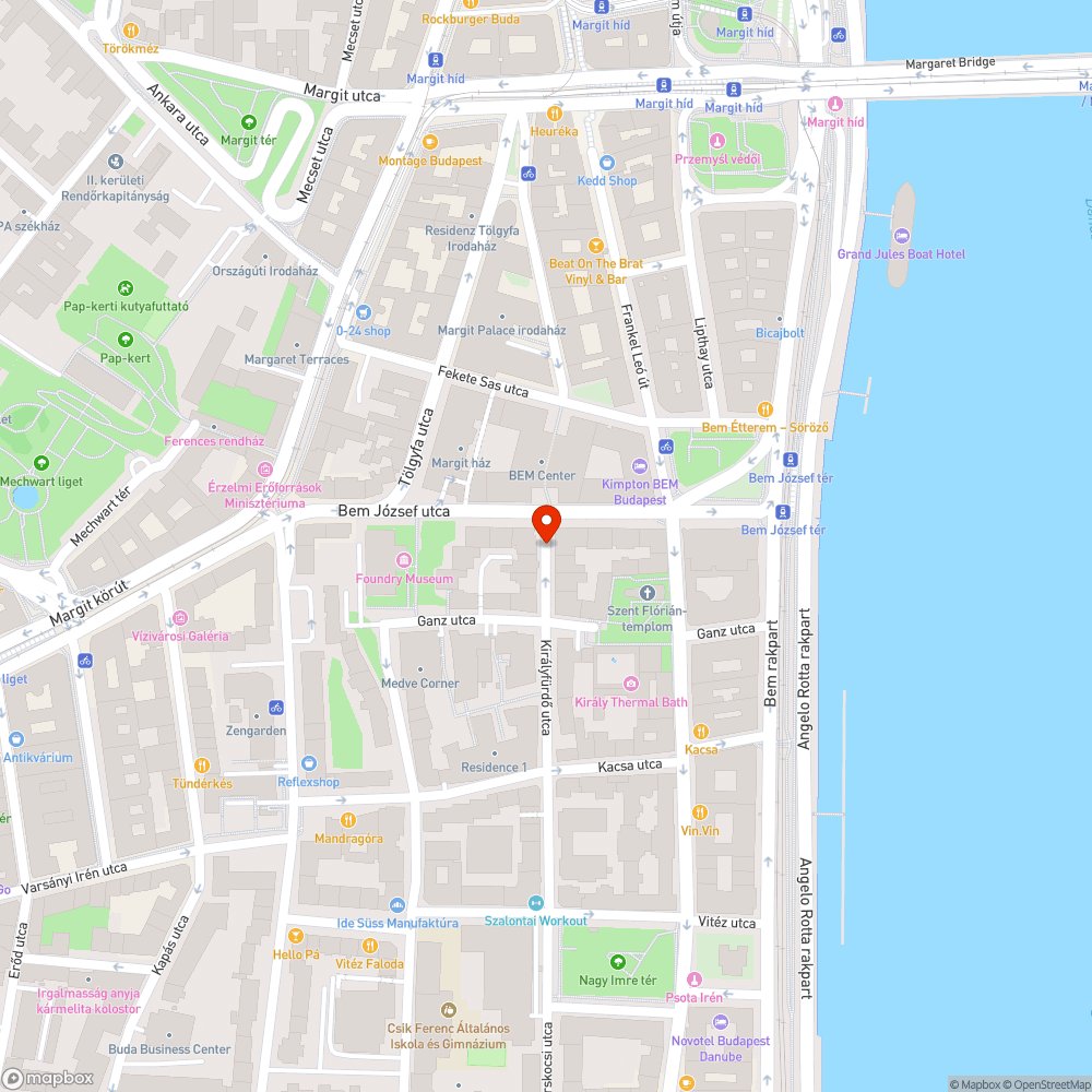 Mély kátyuk a Kandó utca elején bejelentés helye