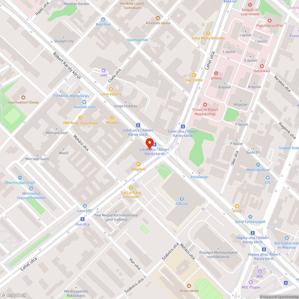 Illegálisnak tűnő reklámháló bejelentés helye