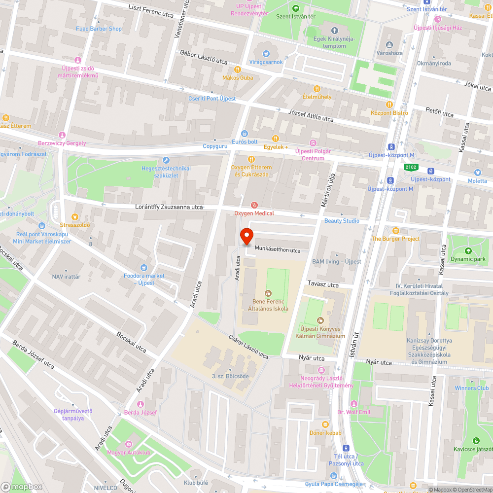 Kidöntött cserje bejelentés helye