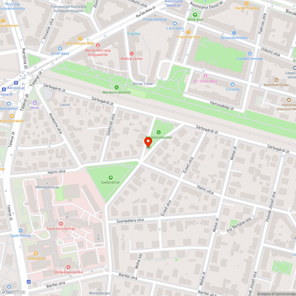 Sérült kerítés bejelentés helye