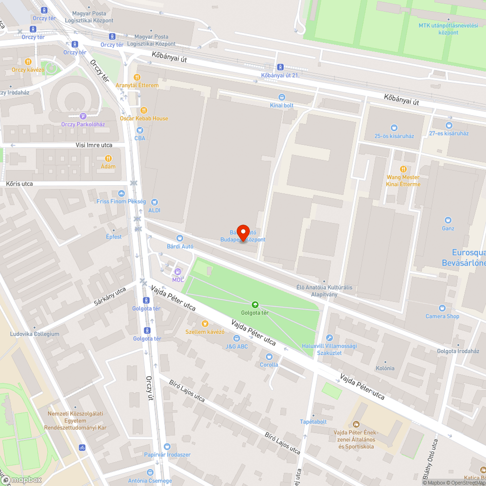 Építési törmelék bejelentés helye