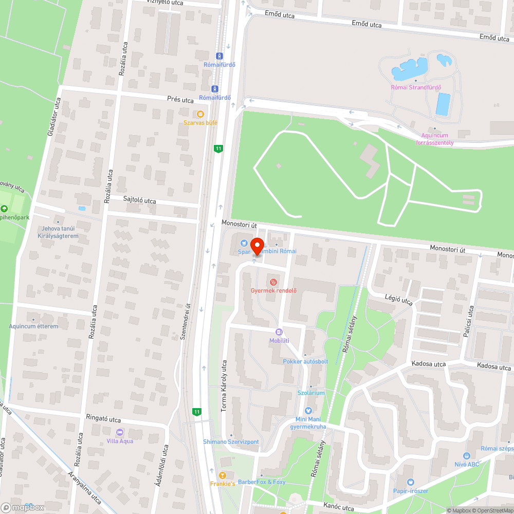 Kartondobozok bejelentés helye