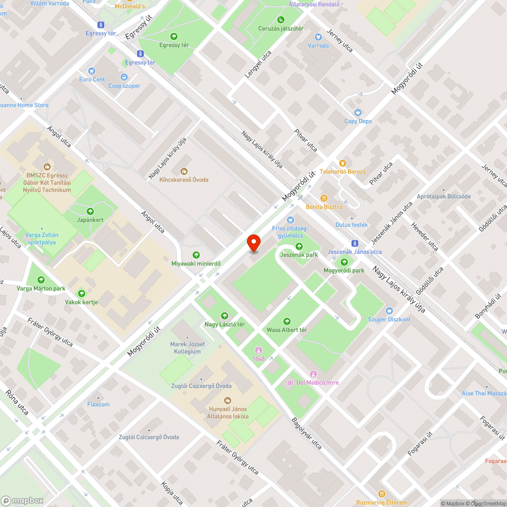 Támfal a járdára omlik bejelentés helye