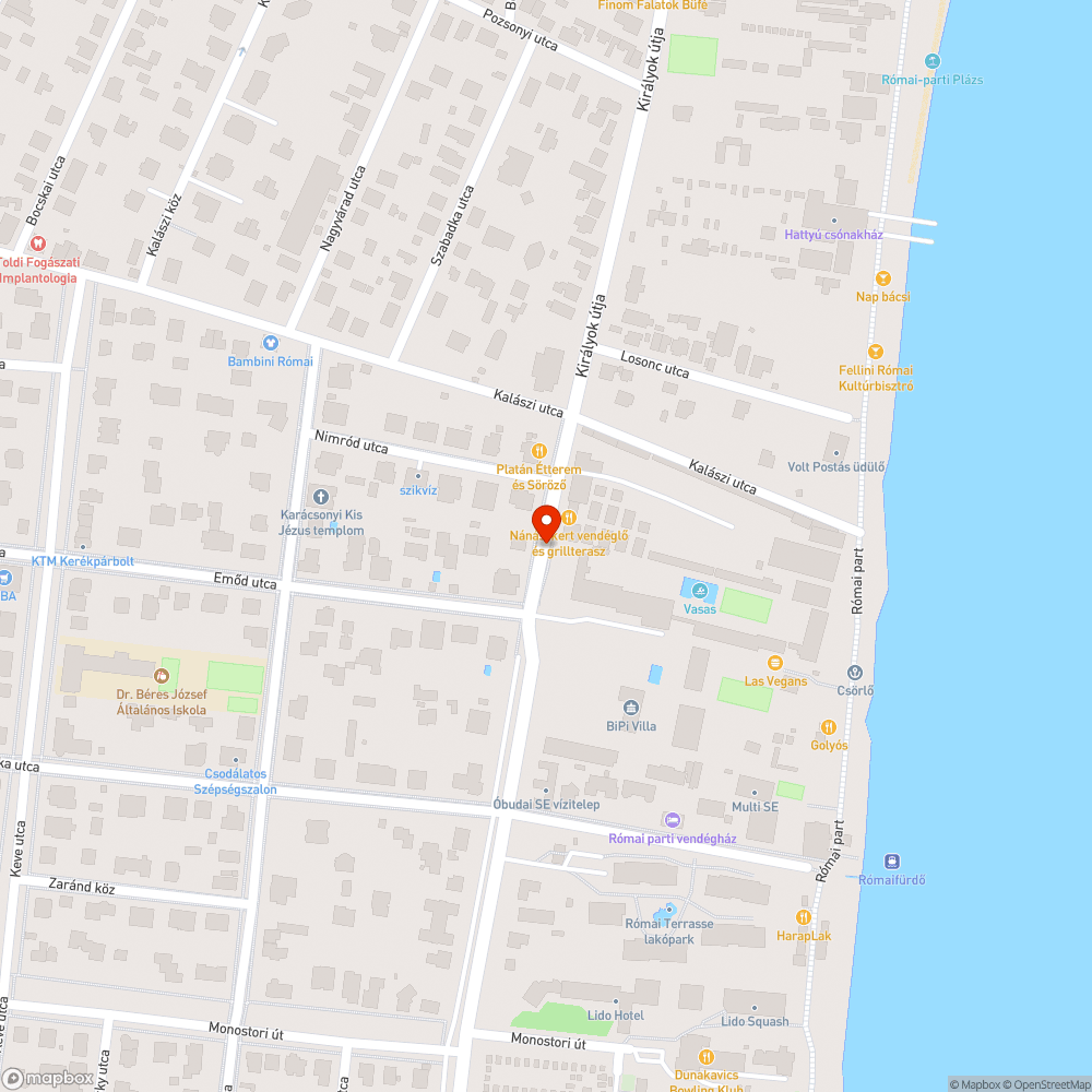 Hiányzó esőbeállók bejelentés helye