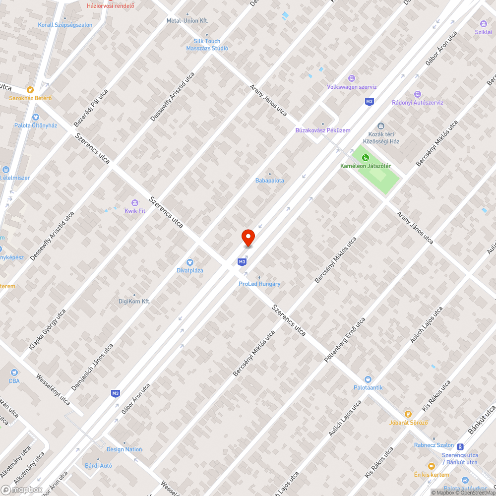 Takart tábla bejelentés helye