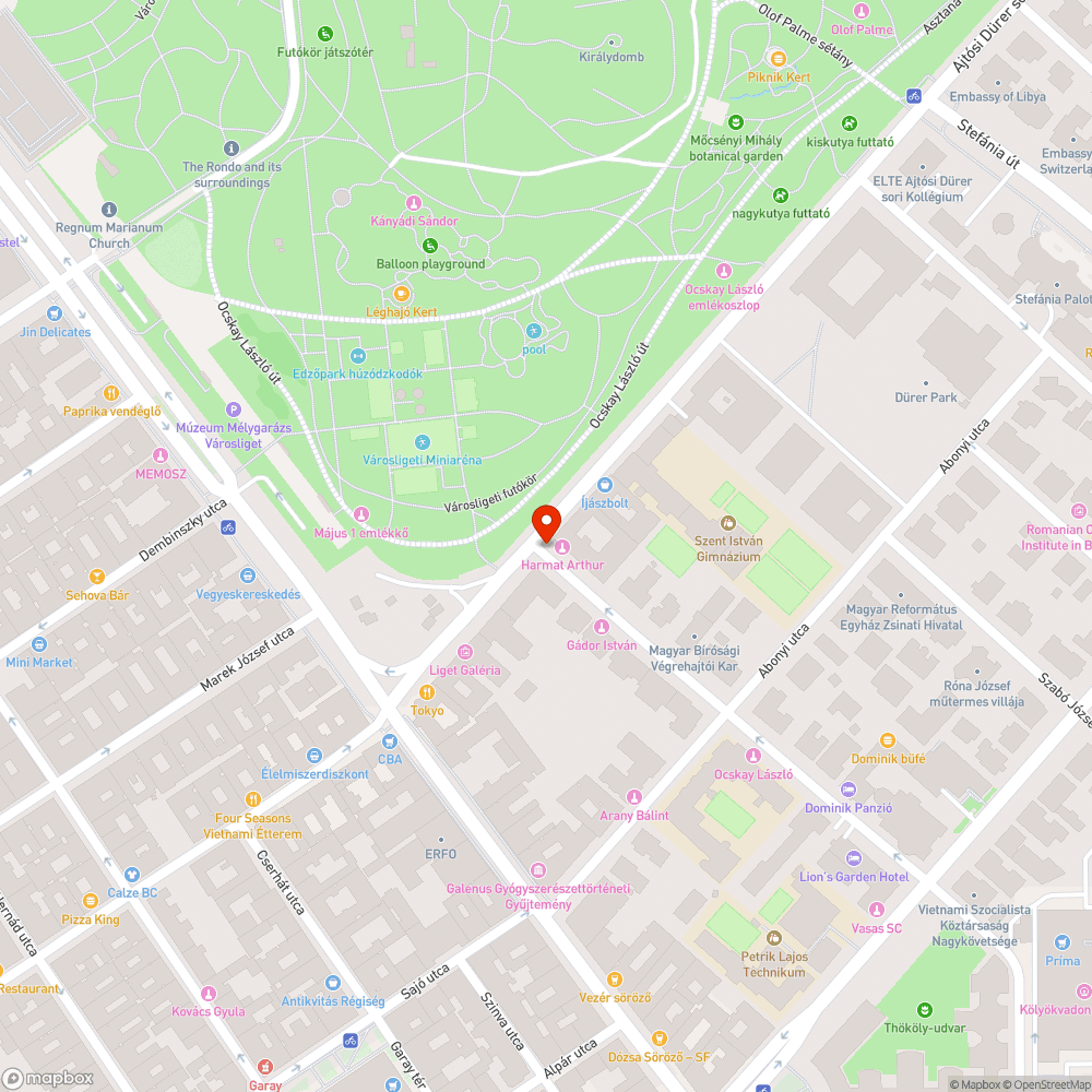 Kátyús kanyar bejelentés helye