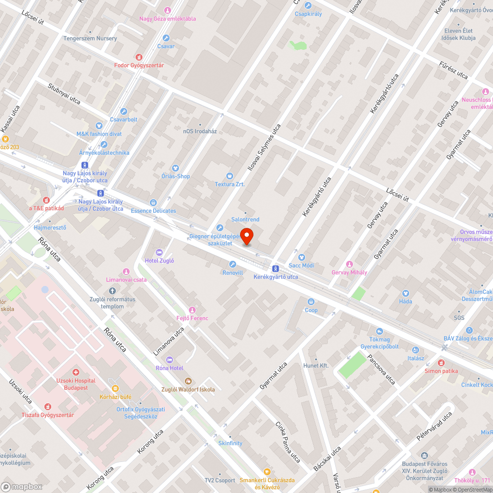 Kidöntött tábla bejelentés helye