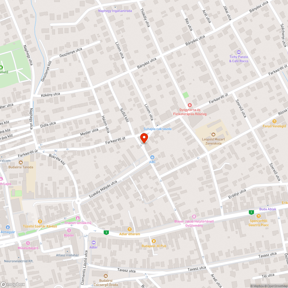 Évek óta hiányos járda bejelentés helye