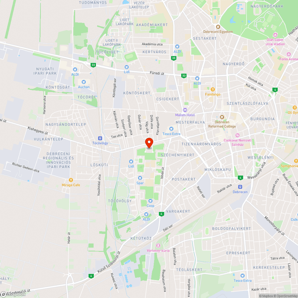 Járdán való parkolás bejelentés helye