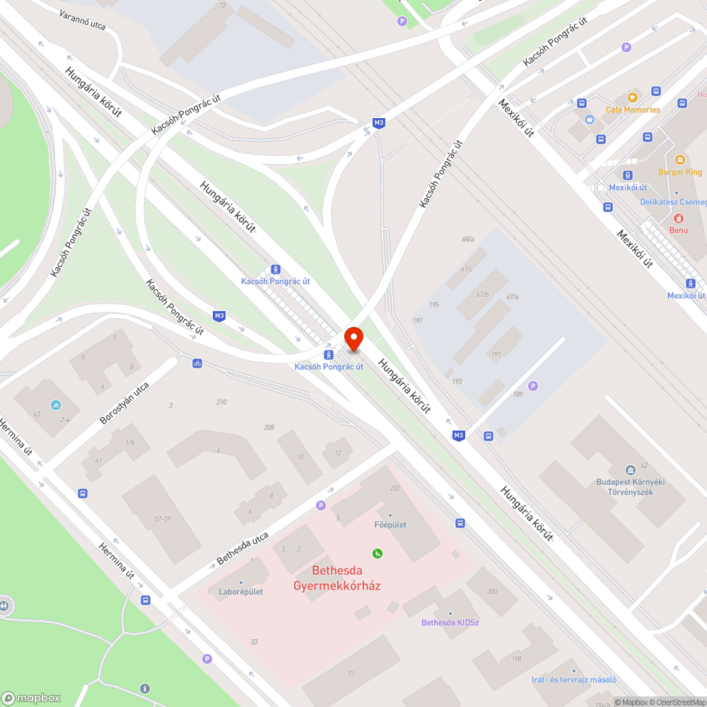 Graffitik bejelentés helye