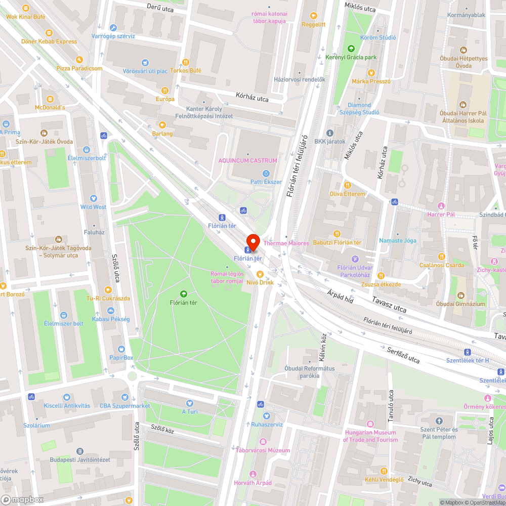 Graffitis fal bejelentés helye