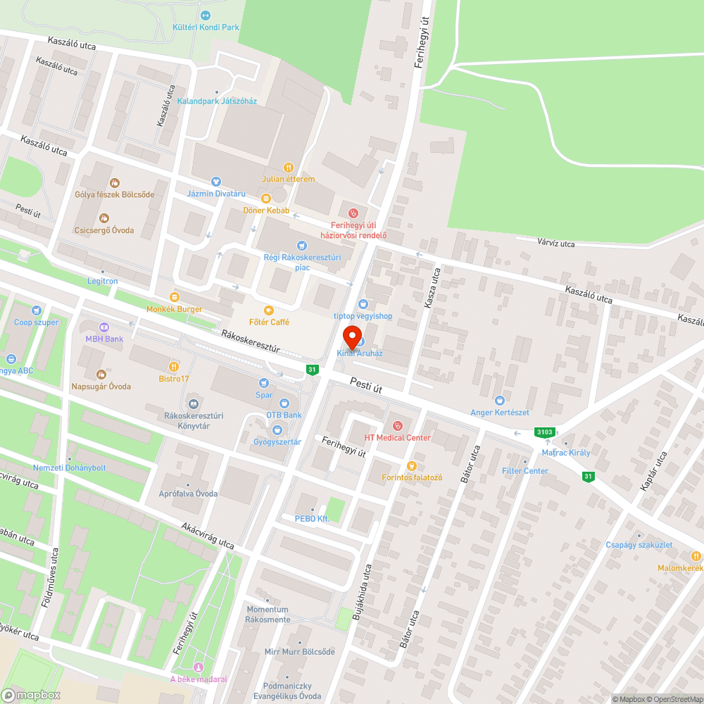 Obszcén graffiti bejelentés helye