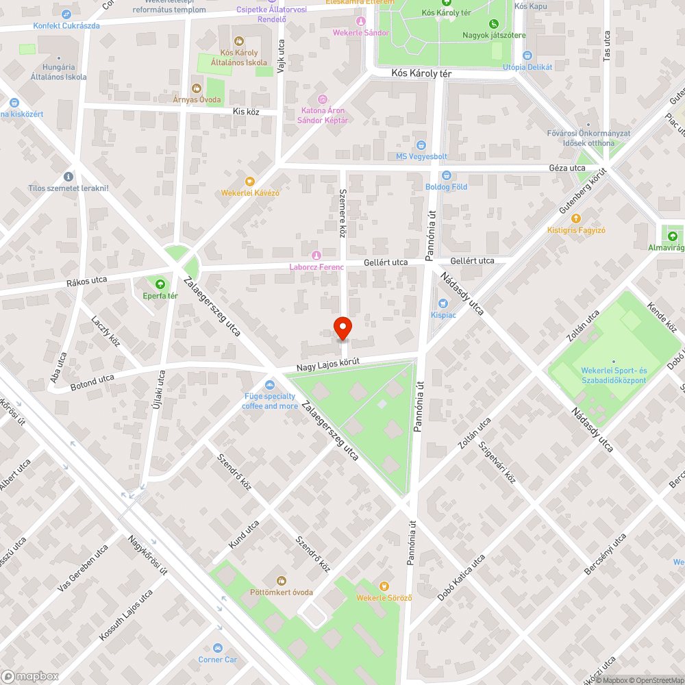 Be nem fejezett aszfaltozás. bejelentés helye