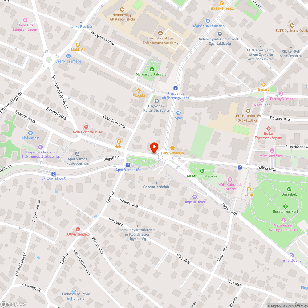 Apor Vilmos tér tábla takarásban bejelentés helye