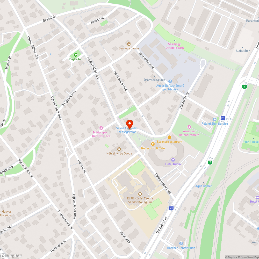 Harasztos út tábla eltakarva bejelentés helye