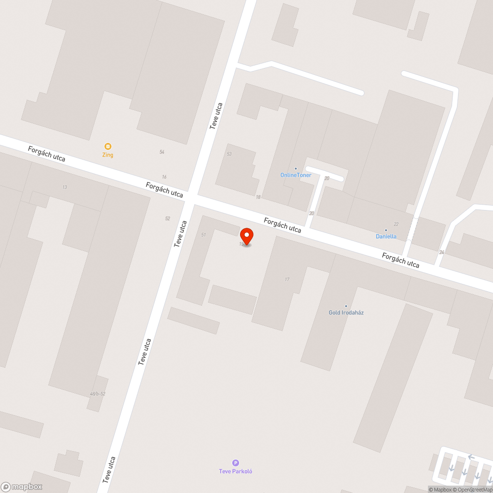 Forgách utca 15. kiszáradt fa bejelentés helye