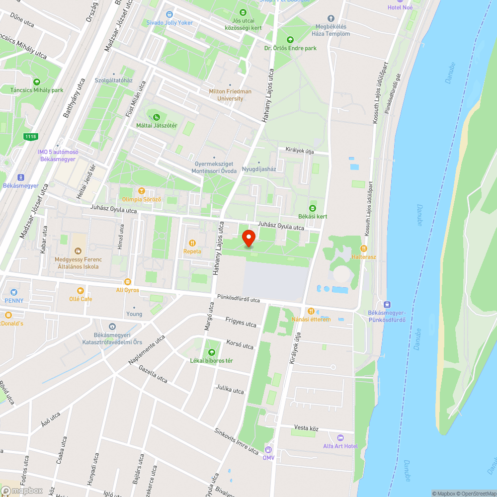 Galambürülékes pad bejelentés helye