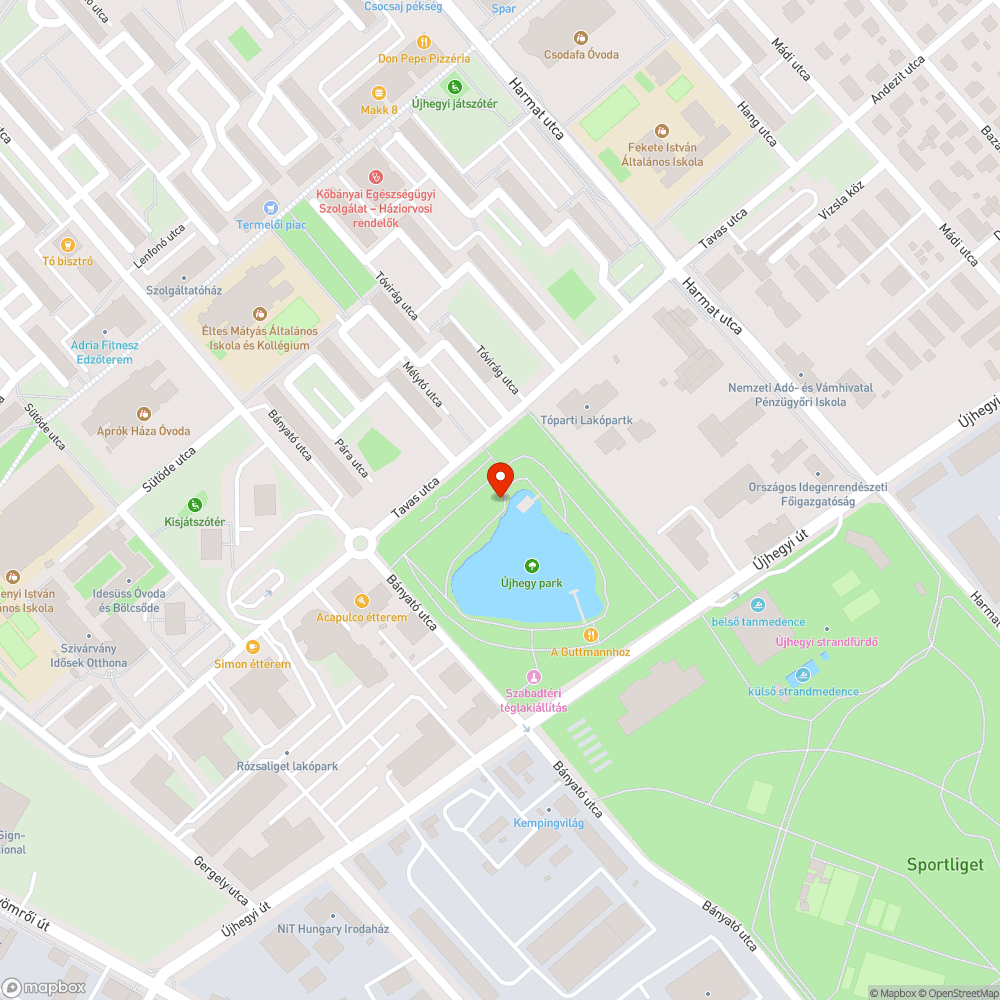 Takarítatlanság a Mélytónál bejelentés helye