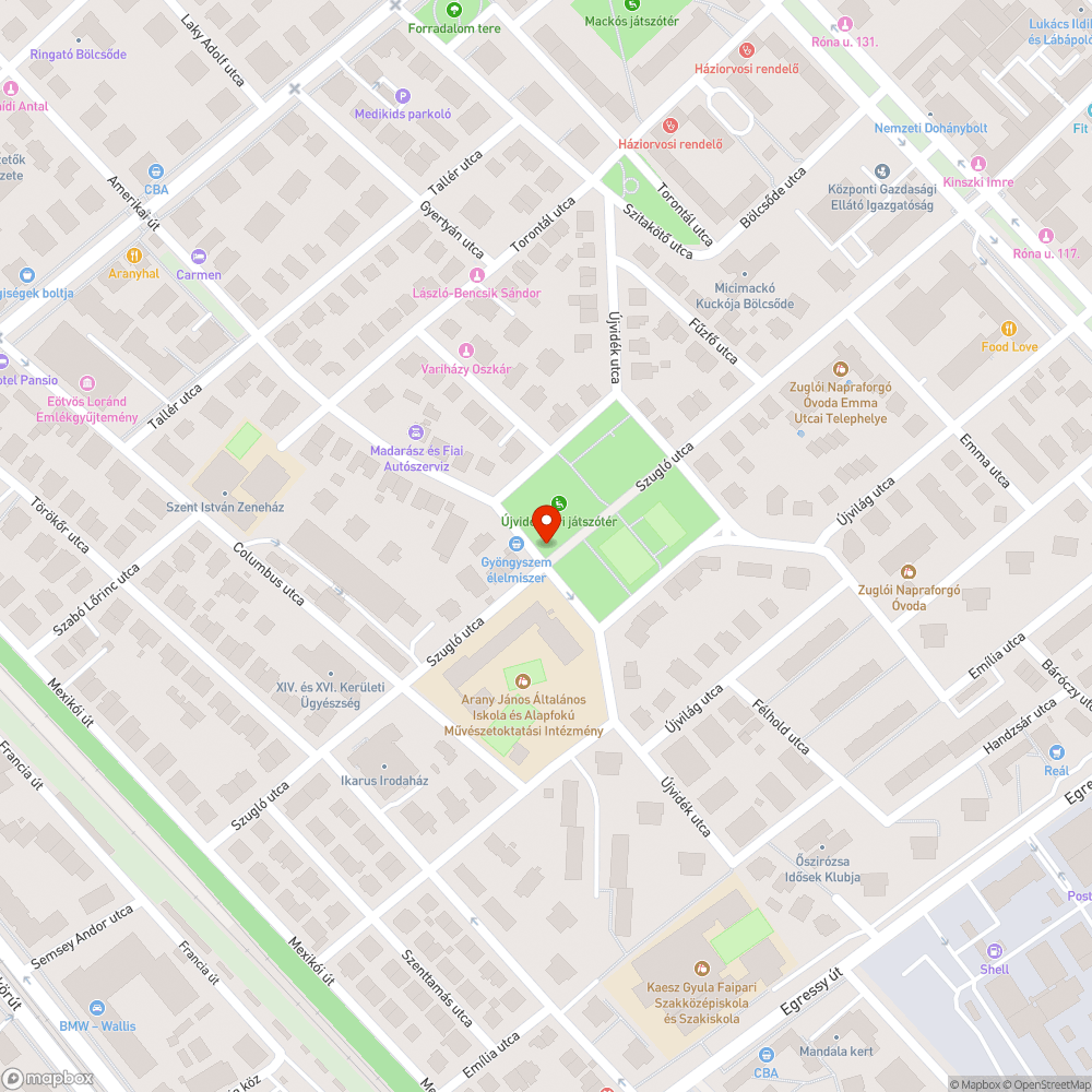 Hiányzó kerítéselem bejelentés helye