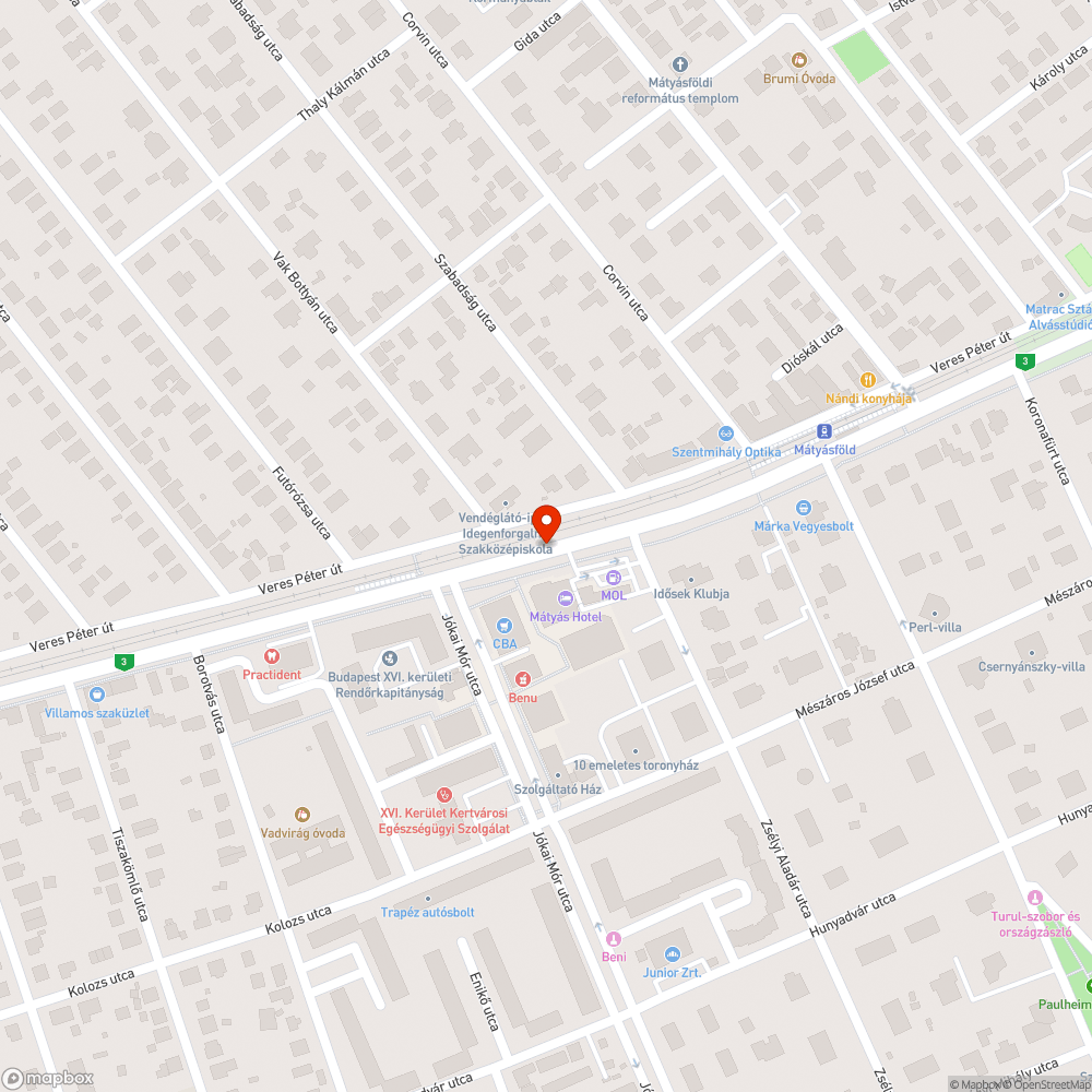 Félig elhalt lombkorona bejelentés helye