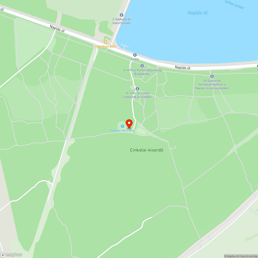 Összefújt kilátó bejelentés helye