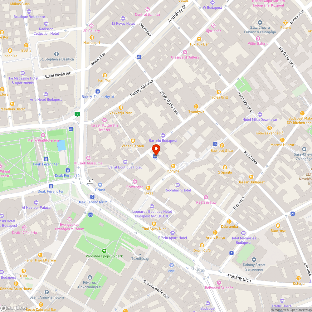 Karbantartás hiánya, kopó elemek bejelentés helye