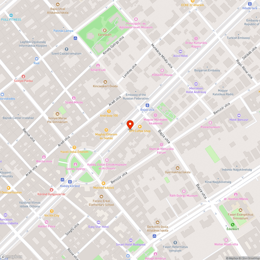 Hiányzó kandeláber/közvilágítás bejelentés helye