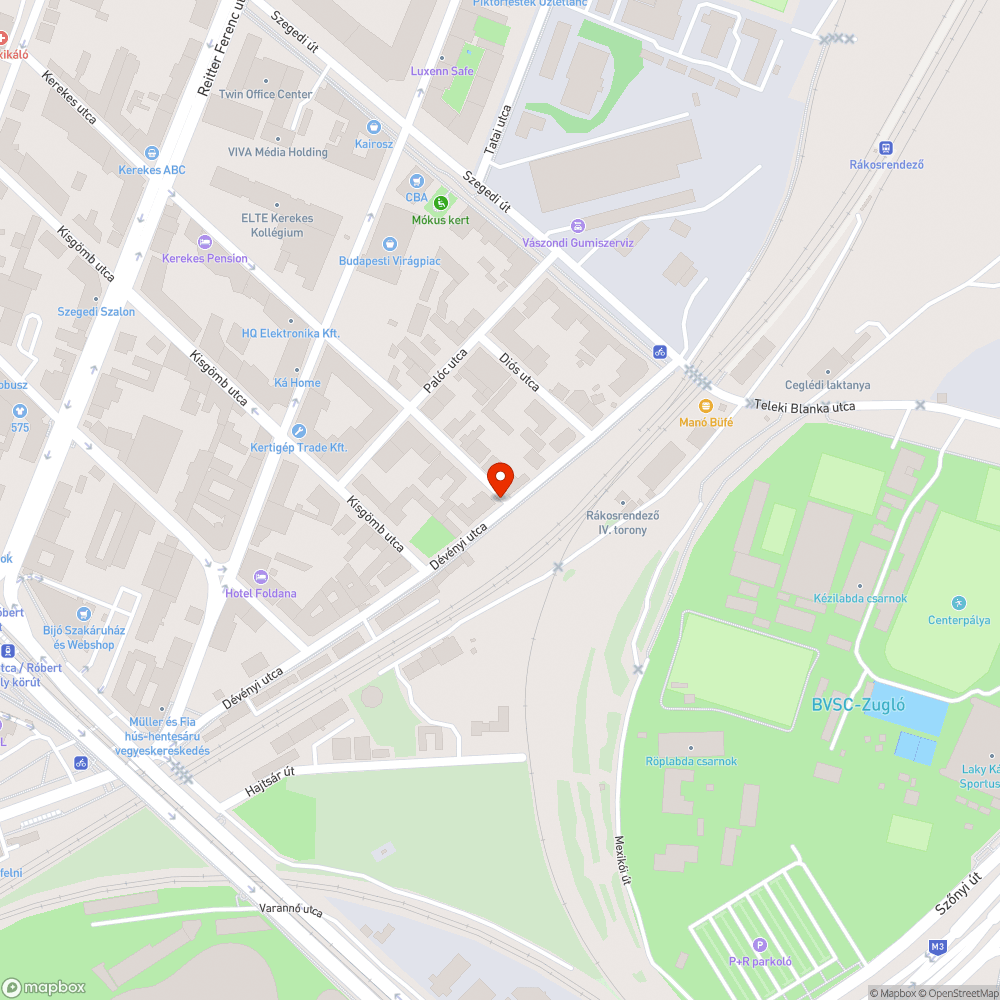 szemètkupac bejelentés helye