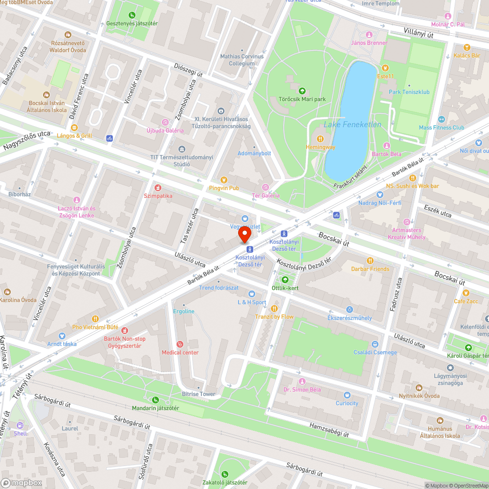 Kidőlt elektromos állomás bejelentés helye