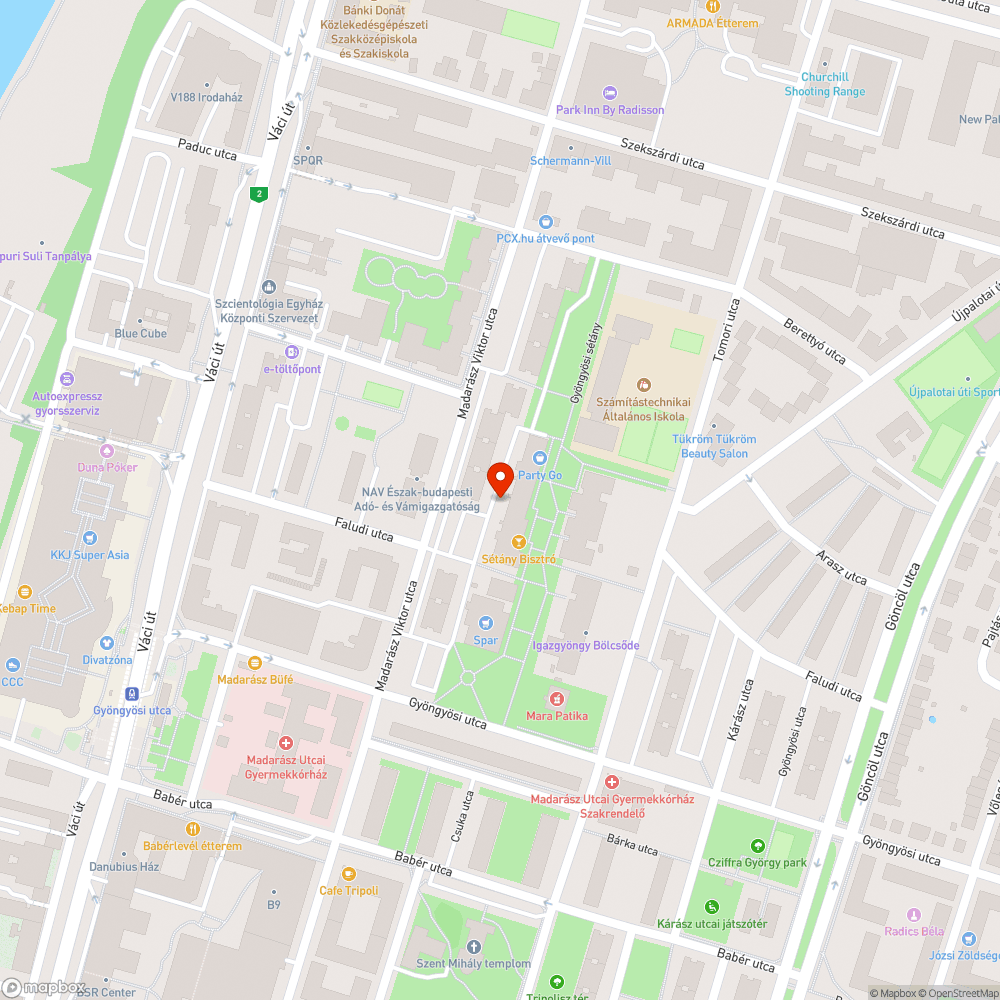 Hiányzó növények, fák bejelentés helye