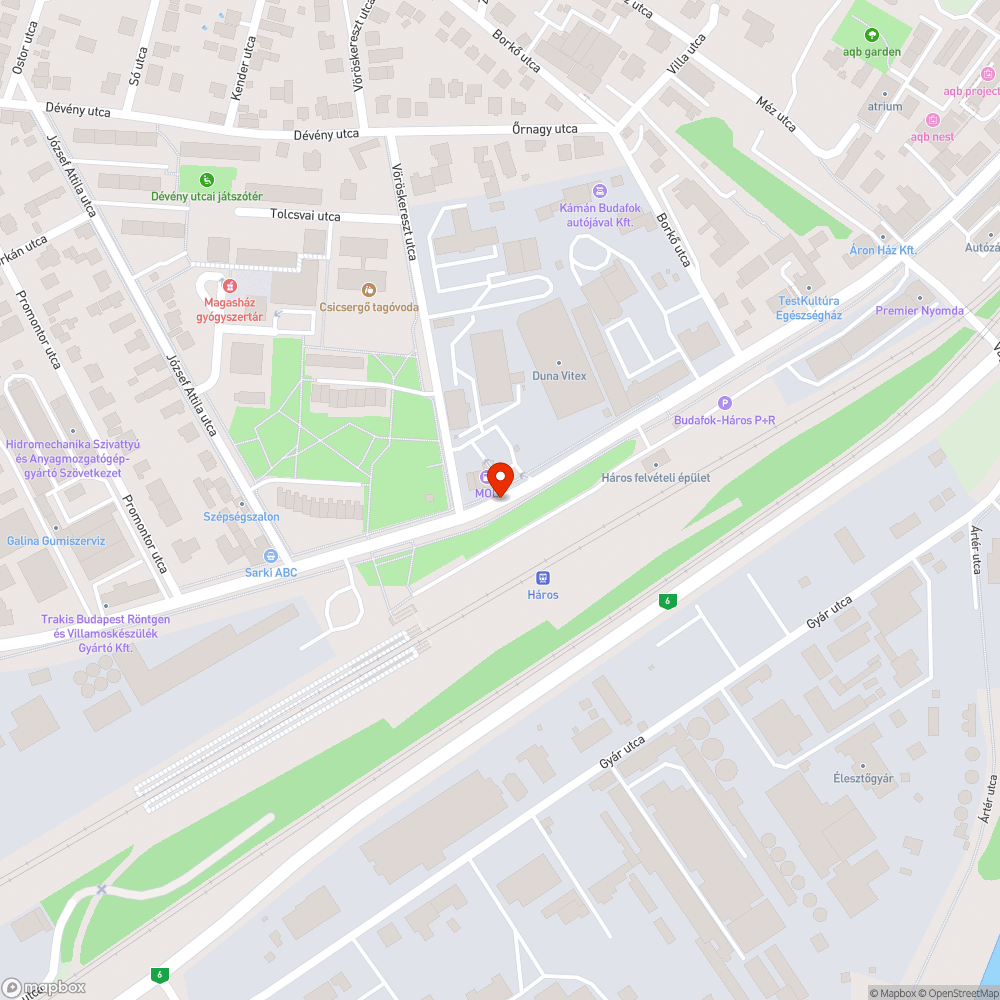 Aknafödèm bejelentés helye