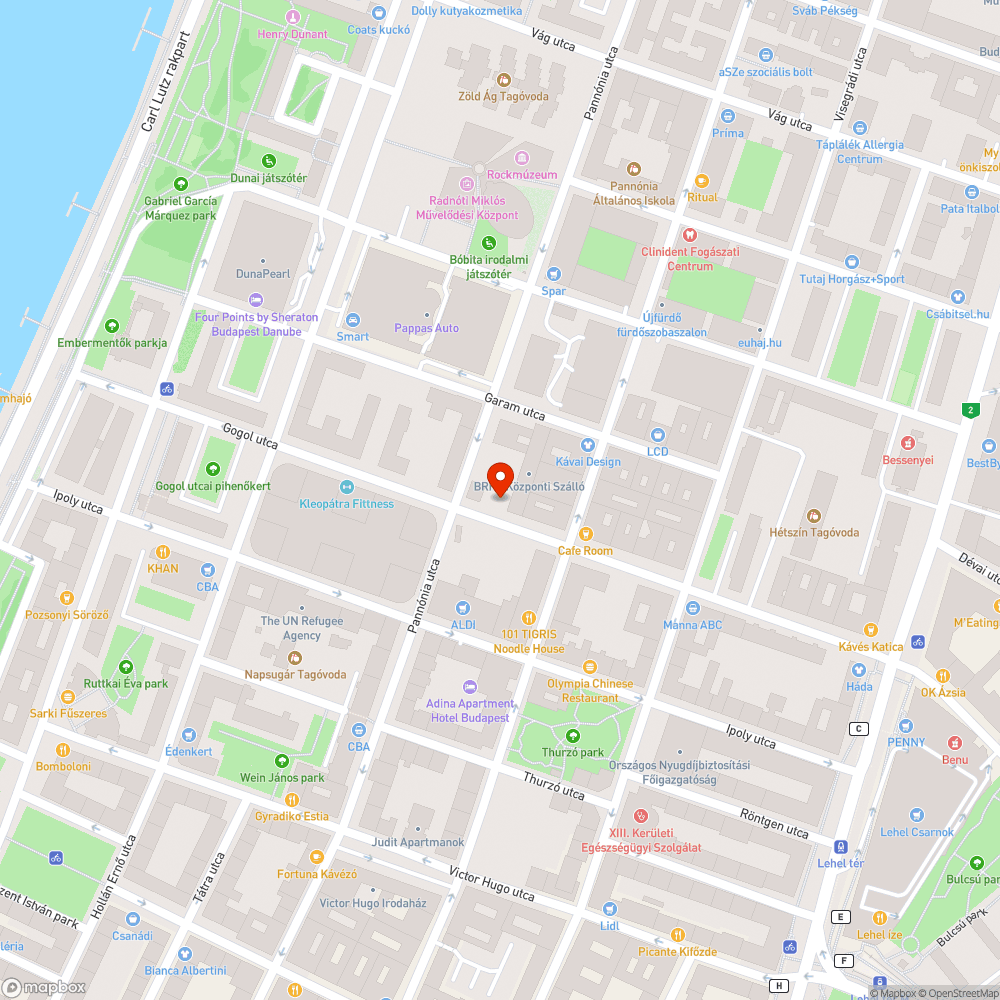 Sötétség a Gogol utcában bejelentés helye