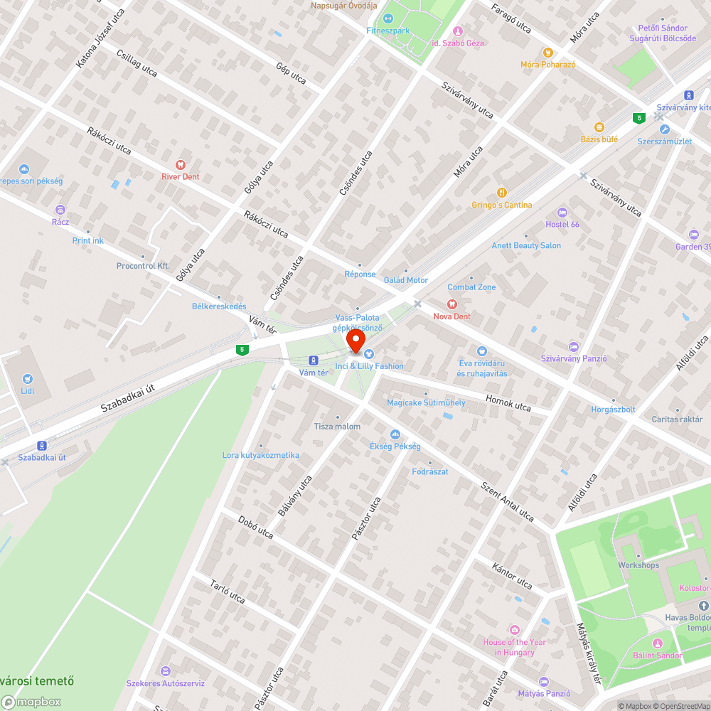 Üres szemetestartó oszlop bejelentés helye