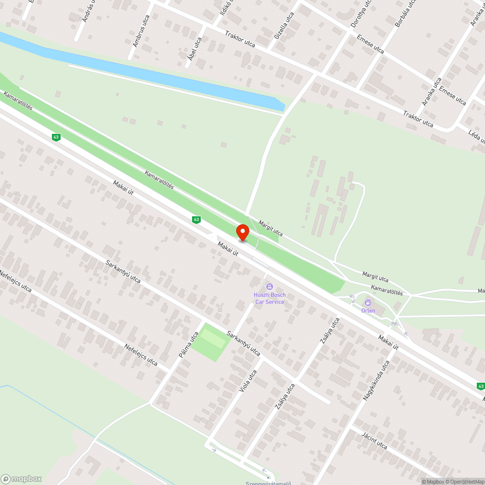 Rongált esőbeálló (Napfény köz) bejelentés helye